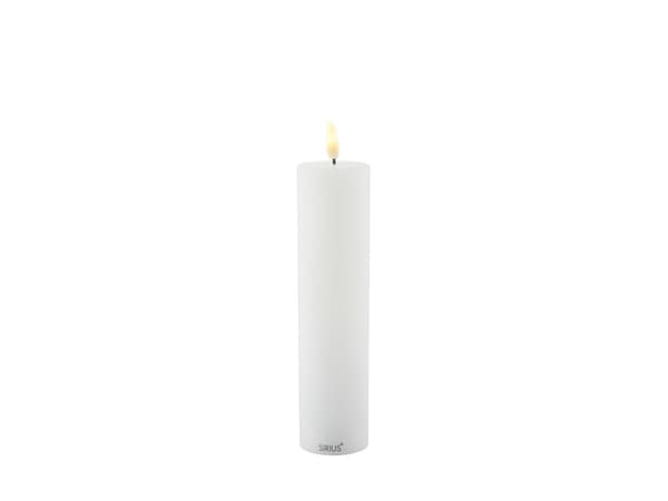 Sirius Sille Ø5xH20cm, vit