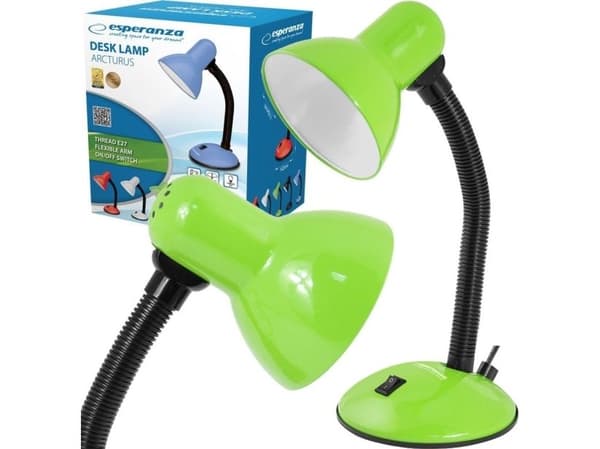 Skrivbordslampa Esperanza grön (ELD107G)