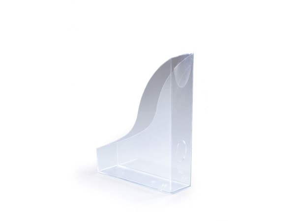 DURABLE BASIC - Magasinfil - ryggbredd: 70 mm - för A4 (210 x 297 mm) - transparent