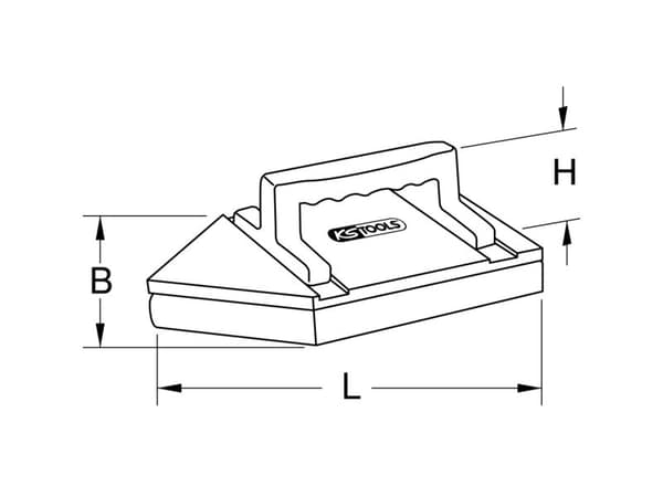 KS Tools 144.0591 1440591 Kipsilaudoituslevyt