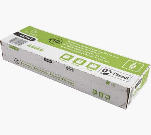 Exacompta 40754E, 55 g/m ^, Vit, 46 mm, 24 m, 30 styck