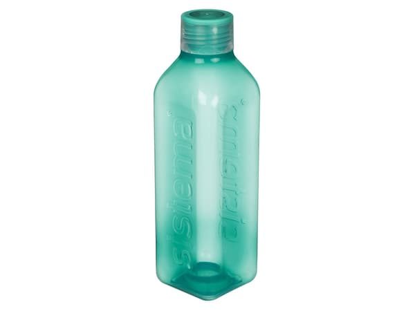 Sistema 1L Square Bottle 2-pakke