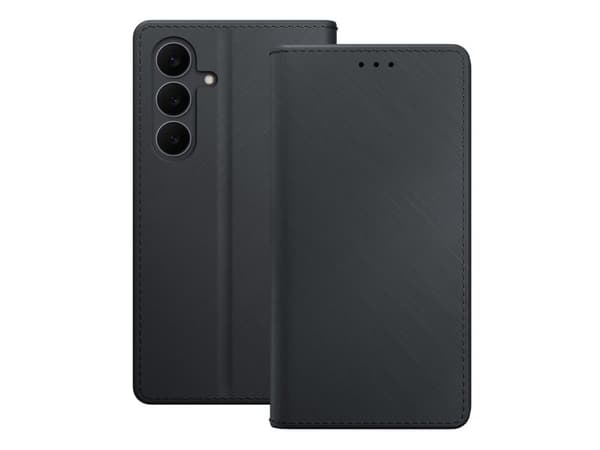 3MK Lompakko kotelo Samsung Galaxy S25 FE musta