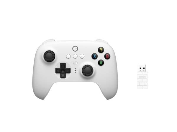 8Bitdo Ultimate 2.4G, Gamepad, Android, PC, iOS, D-pute, Hjem-knapp, Modusknapp, Startknapp, Digitalt, Trådløs, RF