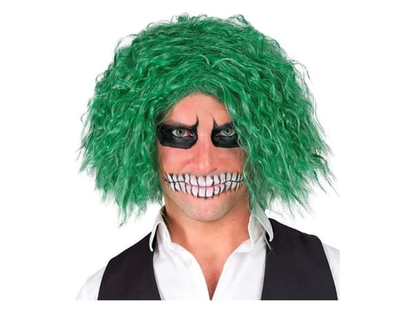 Grøn joker paryk
