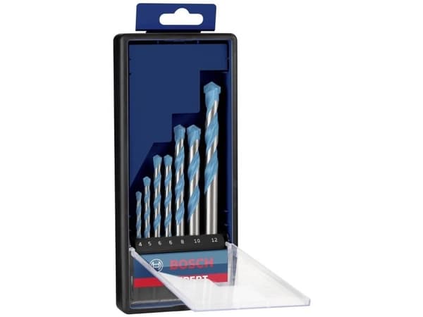 Bosch borrset CYL MULTICONSTRUCTION 4-12 mm 7 st