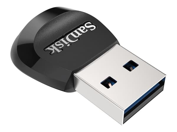 Sandisk MobileMate - Kortleser (microSDHC UHS-I, microSDXC UHS-I) - USB 3.0