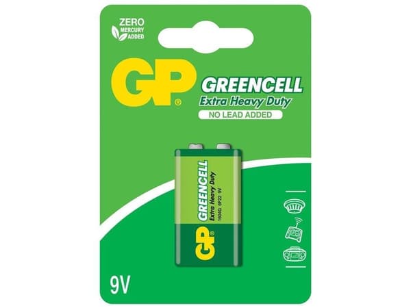 GP Batteri 9V Block 1 szt.