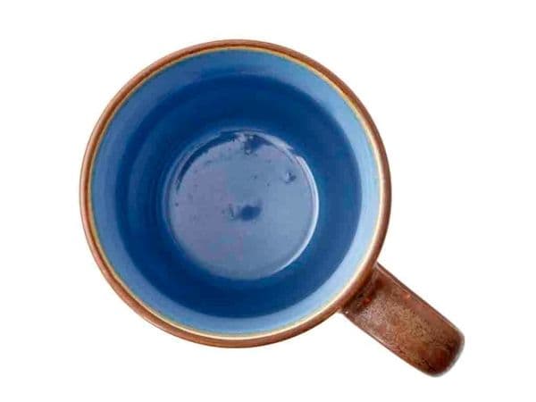 BITZ 28084, Ställ, 0,3 l, Blå, Trä, Stengods, Mugg, Universal
