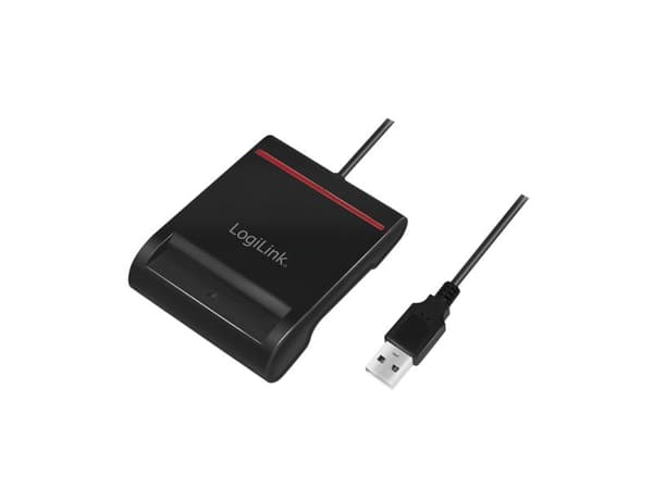 LogiLink CR0047, USB 2.0, Sort, 64 g