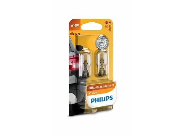 Philips Vision W16W 12V - Sæt