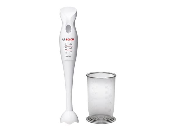 Bosch MSM 6B150 - Stavblender - 300 W - vit/grå