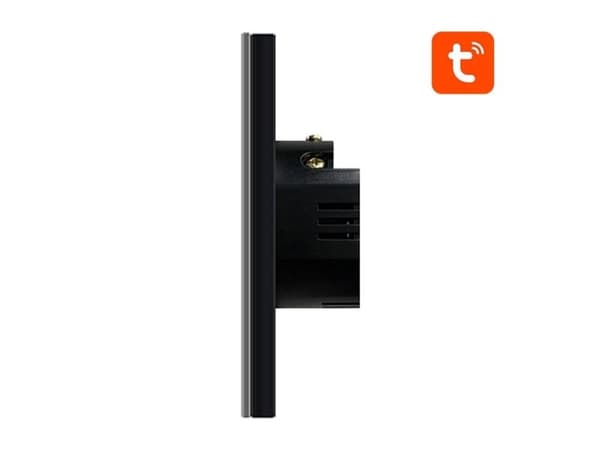 ZigBee Avatto ZTS02-EU-B2 Touch Switch Dual TUYA (svart)