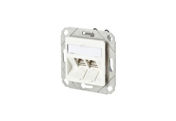 BTR NETCOM 130B11D21102-E, RJ-45, 6a, Valkoinen