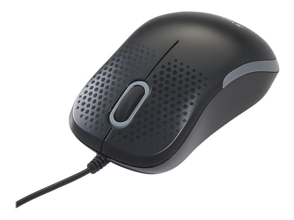Verbatim Silent Optical Mouse - Mus - optisk - 3 knapper - kablet - USB