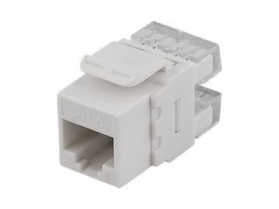 DELTACO MD-110 - Modulär insättning - CAT 6 - UTP - RJ-45 - vit
