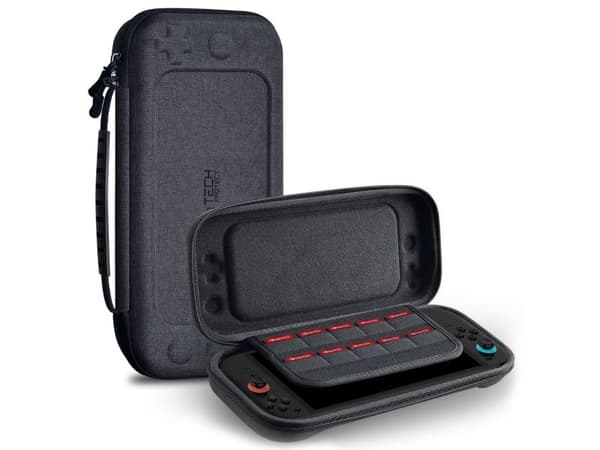 TECH-PROTECT HARDPOUCH til Nintendo Switch 2 dark grey