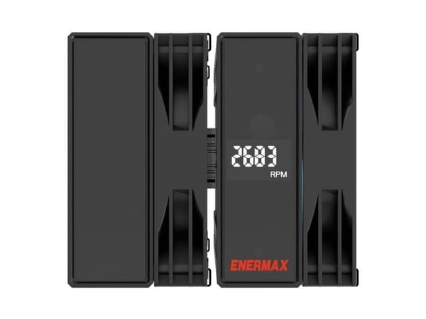 Enermax ETS-TD60D-ARGB, Luftkjøler, 12 cm, Sort