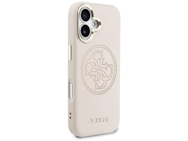 Guess perforerat 4G MagSafe-skal för iPhone 17 - rosa