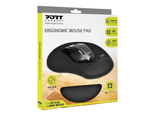 TRITON Port Designs 900717 musematte Svart