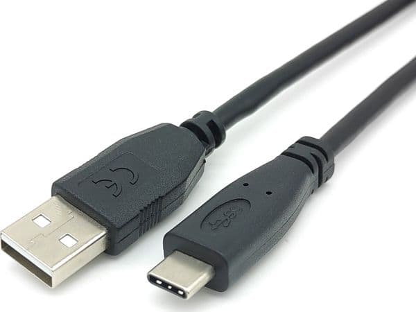 Equip 128885, 2 m, USB A, USB C, USB 2.0, 0,48 Gbit/s, Sort