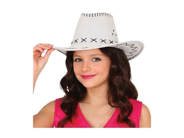 Hvid Cowboyhat, barn