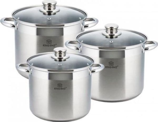 KingHoff KH-4311 kastrullset 6 delar
