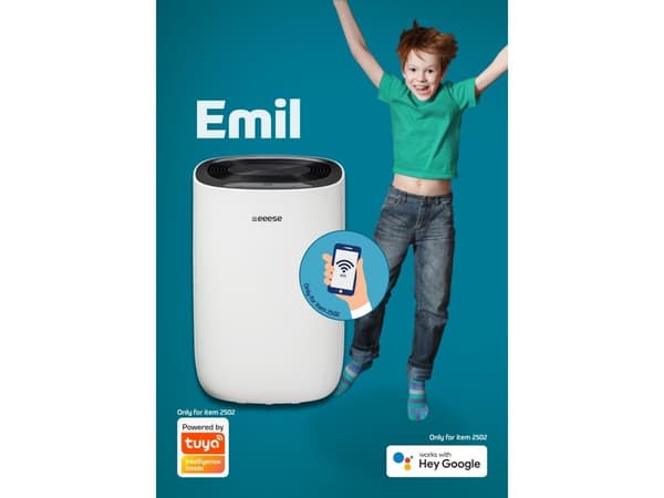 eeese Emil avfukter 12L, Wi-Fi