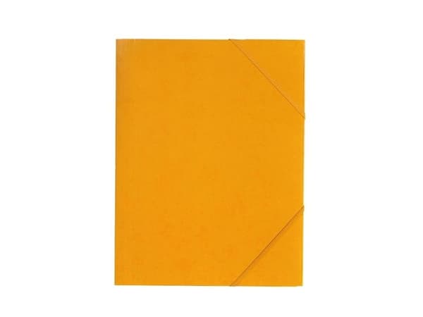 Elastikmappe, BNT Bnt/Office gul, 210x297mm, Karton/elastik - (48 stk.)