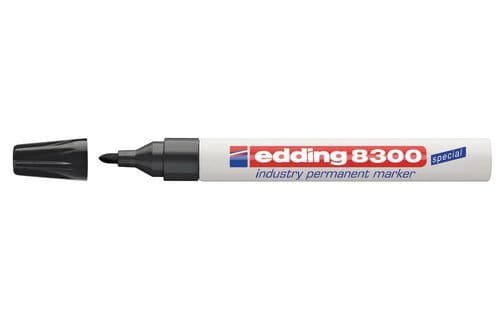 edding 8300 industry - Markering - permanent - svart - 1.5-3 mm