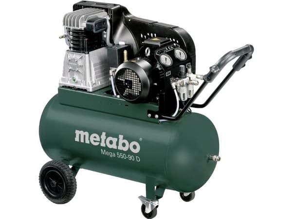 Metabo Trykluftkompressor Mega 550-90 D 90 l 11 bar