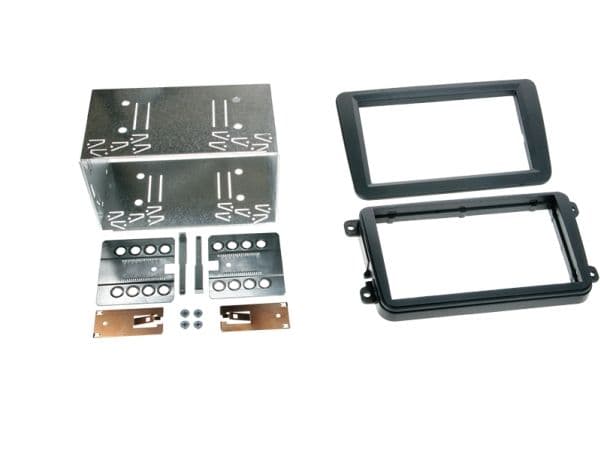 2-DIN kit VW/Seat/Skoda sort