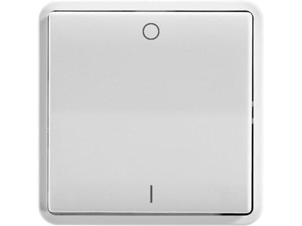 Bluetooth, 2-tryk, trådløs, batteriløs, med symbol (1 x I/O)