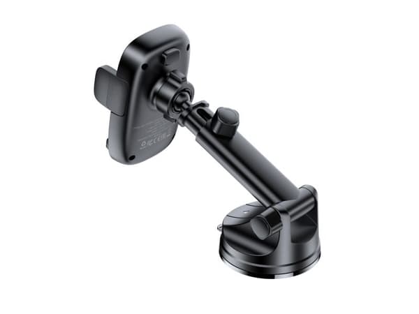 Acefast D49 Car Mount with Wireless Charger for the Dashboard - Black
