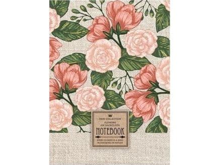 Fresh Decorative notebook 145x197/200K, grille TW Peonies