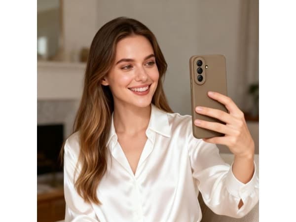 Tech-Protect Icon-etuiet til Samsung Galaxy A37 5G - brun
