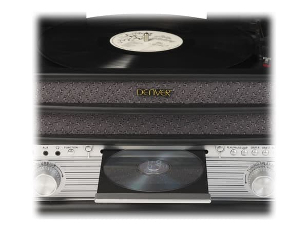 DENVER MRD-51 - Lydsystem - 2 x 2.5 watt - svart