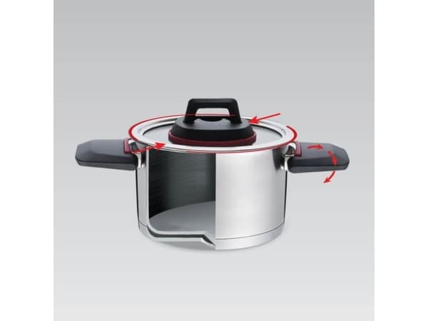 Maestro kastrull med lock MR-3530-20 3,2 L