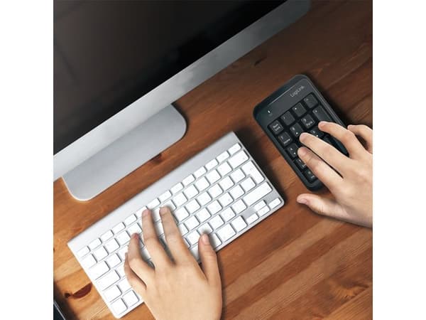 LogiLink ID0201, Bluetooth, 17, Laptop, Sort