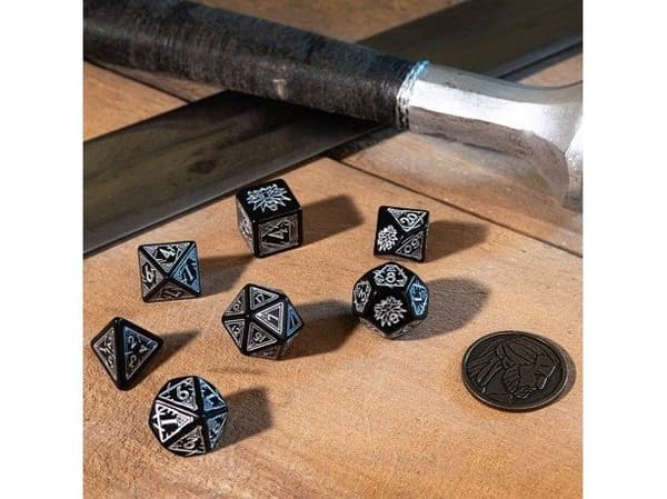 Q-Workshop komplett sett deler: Geralt - Sølv sverd