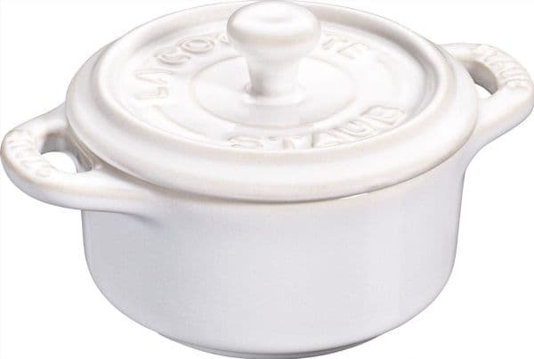 STAUB 200 ml rund kruka ivory universal