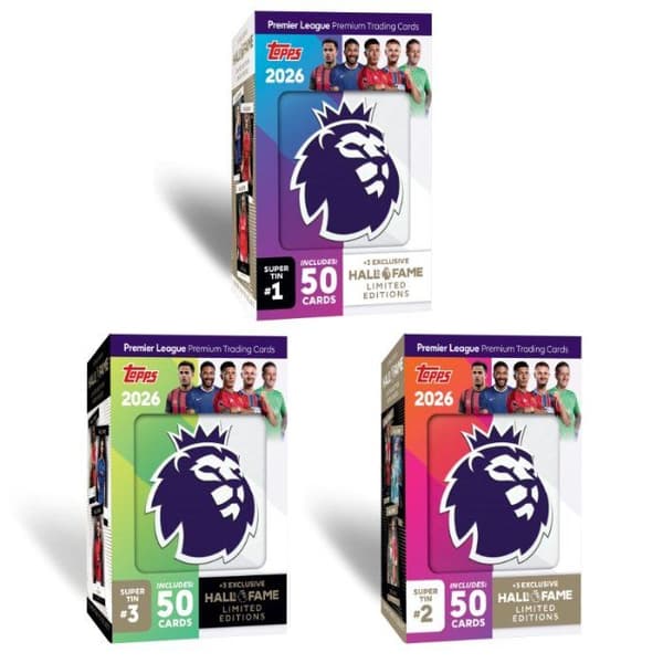 Topps Premier League Super Tin - Assorted