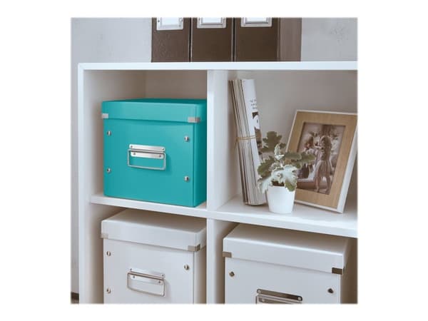 Leitz Click & Store Cube Medium - Lagerboks - isblå