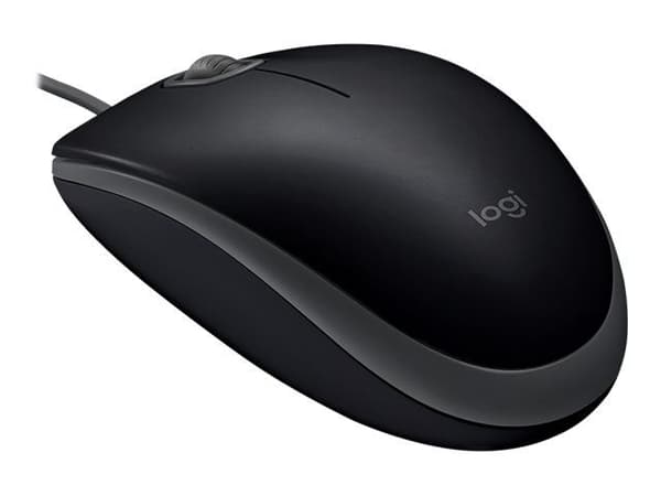 Logitech M110 Silent, Molempikätinen, Optinen, USB A-tyyppi, 1000 DPI, Musta