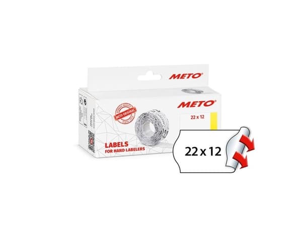 METO Permanente prisetiketter