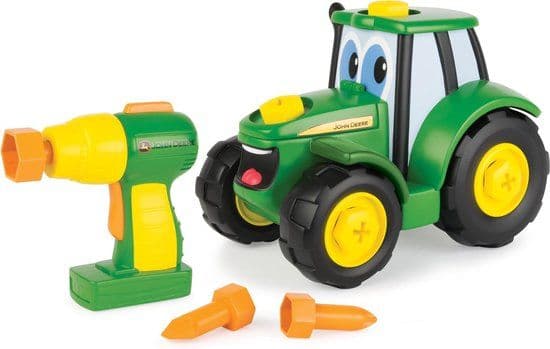 John Deere traktor - Legetøjssæt - Byg en Traktor - (46655)