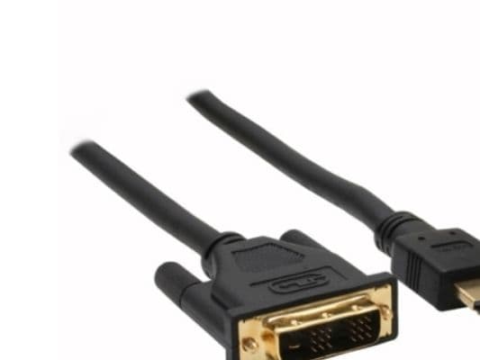 InLine HDMI zu DVI Adapter Kabel High Speed, schwarz - 10m