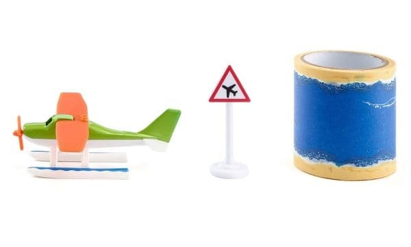Siku 1602, Flygplan, 3 År, Metall, Plast, Multifärg