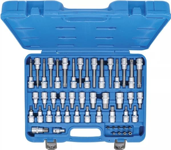 BGS technic Bit Socket Set, Kromvanadiumstål, 5472 mm, 5,47 kg