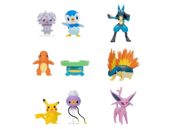 POKEMON battle figur-sett